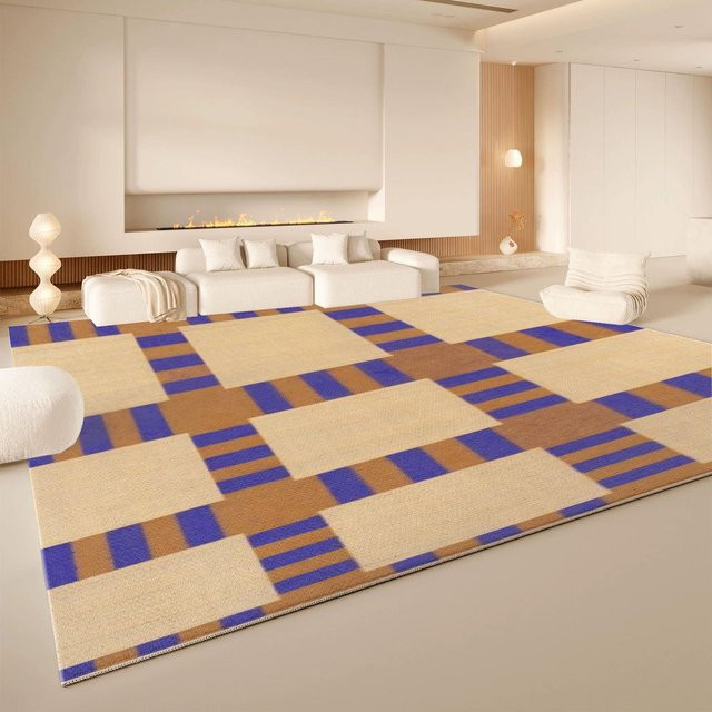 Karpetti Schlingenflor Teppich mit Streifenmuster, modern und rutschfest, B/T: 140 x 200 cm, mehrfarbig - Bild 1