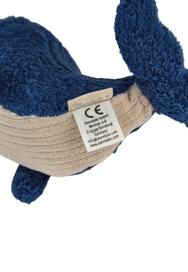 Sterntaler Wal, Kuscheltier, Blau - Bild 3