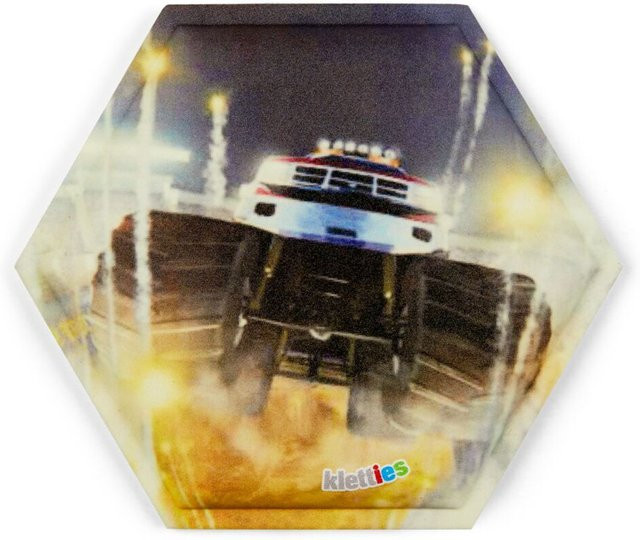 ergobag Kletties Glow in the Dark Klettie Monstertruck, 1-tlg. Set - Bild 1