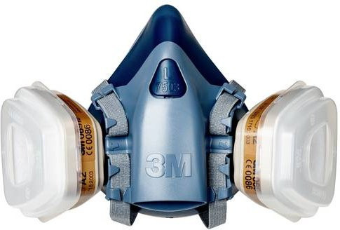 3M Atemschutz-Halbmasken-Set 50734 mit A2/P3 Filtern in Größe L - Bild 2