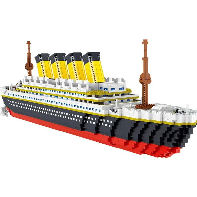 Linyi toy Titanic Bauset Schiff ab 14 Jahren 4000 Teile - Bild 2