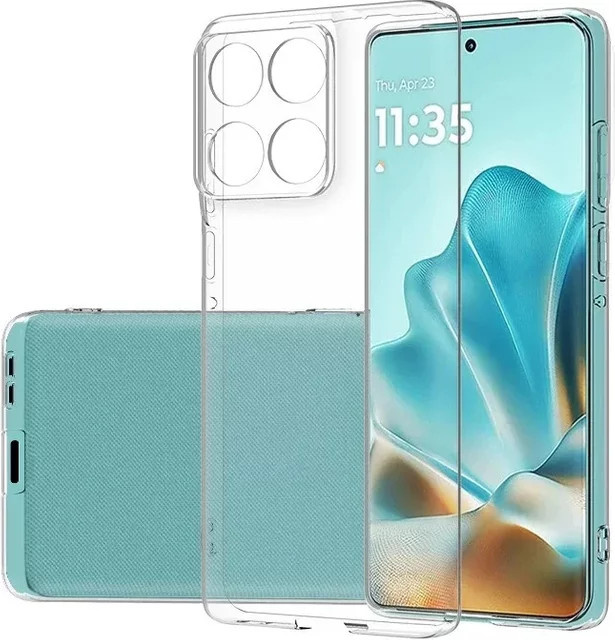 Transparente TPU Handyhülle für Motorola Moto G56 5G und G86 Power - Bild 1