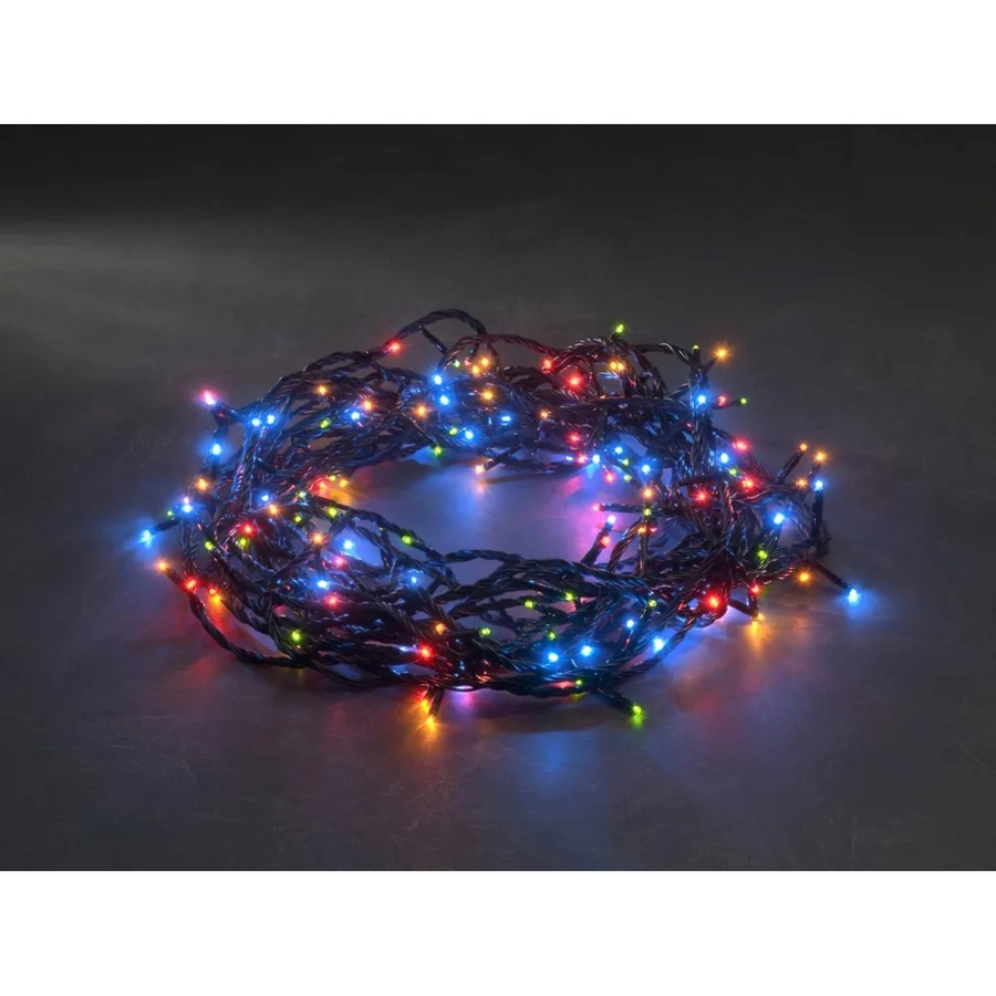 Konstsmide Micro LED Lichterkette mit 80 bunten LEDs für innen und außen, netzbetrieben, mehrfarbig - Bild 2