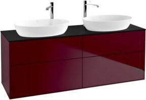 V&B Waschtischunterschrank Finion in Peony Matt, Breite: 160 cm, Tiefe: 50,1 cm - Bild 1