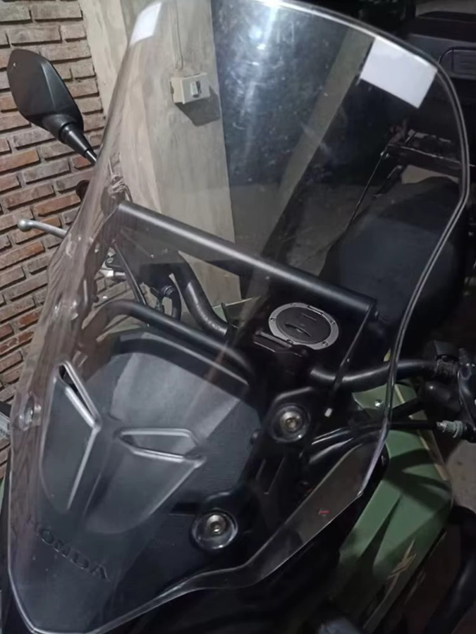 Motorrad Smartphone GPS Halterung für Honda CB500X CB500 2015-2023 in Schwarz - Bild 6