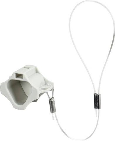 Wieland Electric 99.415.6205.2 Verschlussstück für Stecker in Grau und Weiß - Bild 1