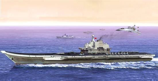 Trumpeter PLA Navy Aircraft Carrier, Fahrzeuge, Grau - Bild 1