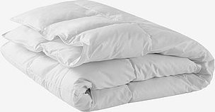 Jotex DAWN MINI Babybett-Decke aus Bio-Baumwolle, Weiß, B/T: 100 x 130 cm - Bild 1