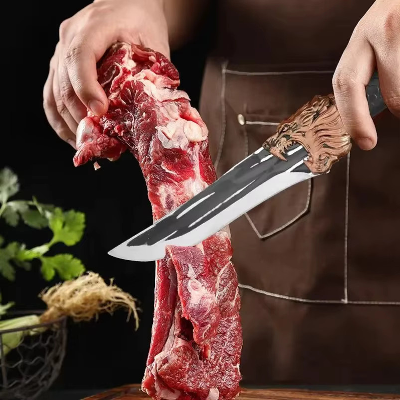 GuanQi Boning Messer aus Edelstahl mit Kunststoffgriff zum Schneiden von Fleisch und Fisch - Bild 3