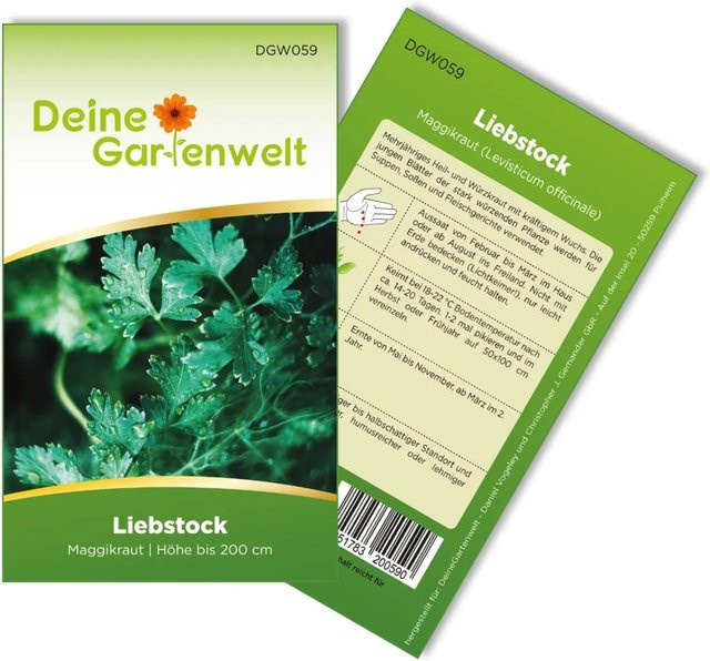 Deine Gartenwelt Maggikraut Samen Heil- und Würzkraut 3,0 g - Bild 1