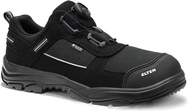 Elten Sicherheitshalbschuh Matthew Pro BOA GTX Low ESD S3S WR in Schwarz Größe 43 - Bild 1