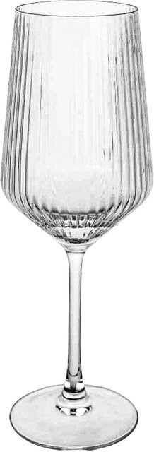 Pocoline Trinkglas transparent mit Streifenmuster 400 ml - Bild 1