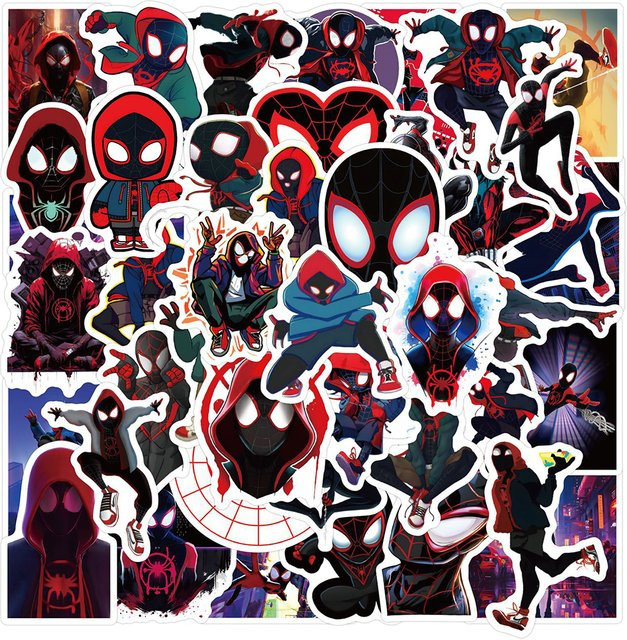 Marvel Spider-Man Miles Morales Aufkleber-Set, multicolour - Bild 1