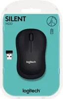 Logitech M220 Silent Kabellose Optische Maus Schwarz 1000 dpi mit USB-A Empfänger - Bild 3