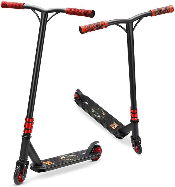 BOLDCUBE Deluxe Stunt-Scooter, rot - Bild 1