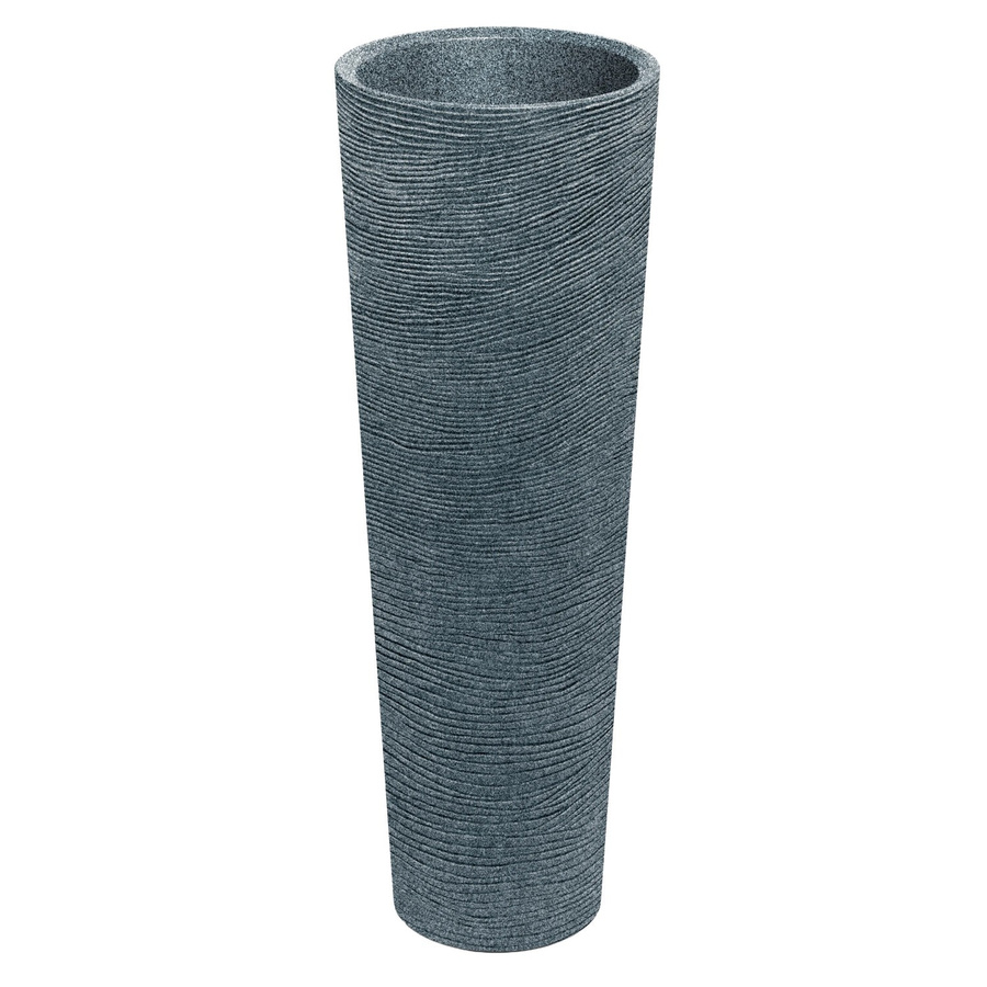Prosperplast Blumentopf Tubra Schlank Hoch in Granit, Durchmesser: 40 cm, Höhe: 110 cm - Bild 2