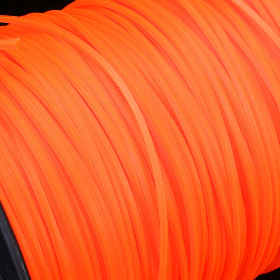 DAZZLEEX Trimmerdraht Orange Rund für Stihl Rasentrimmer und Bürstenmäher - Bild 4