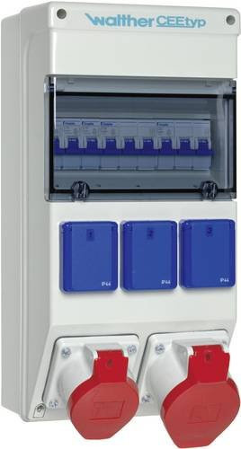 Walther Werke CEE Stromverteiler in Weiß - Bild 1