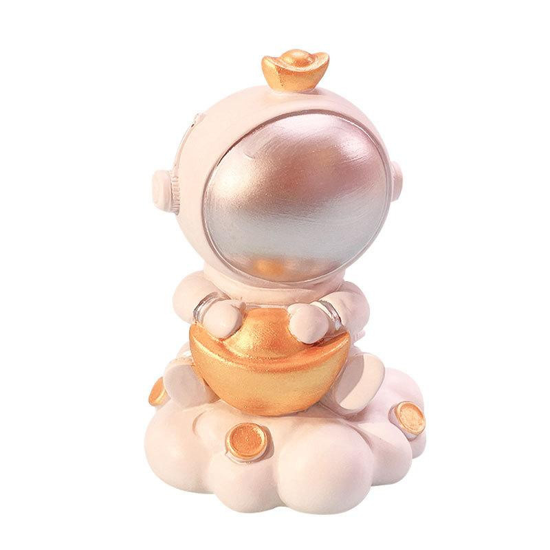 Träumer Astronaut Ornament von Ornaments CCC als kreative Dekoration für dein Auto oder deinen Schreibtisch in Multicolour - Bild 1