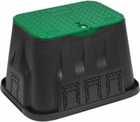 Rain Bird Ventilbox aus PP-Kunststoff für 4 Ventile in Grün - Bild 1