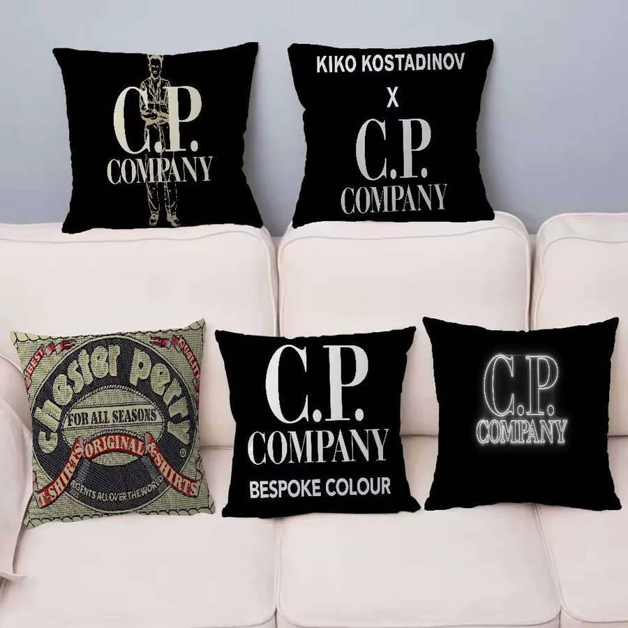 CP-Fashion Dekorativer Kissenbezug mit Grafikdesign in Schwarz, quadratisch, Breite: 30 cm, Höhe: 30 cm - Bild 6