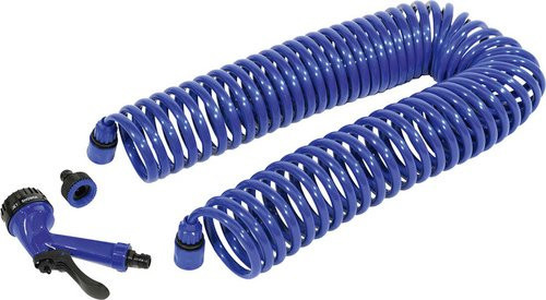 Yachticon Bewässerungsschlauch aus PVC, blau, Länge: 15 m - Bild 1