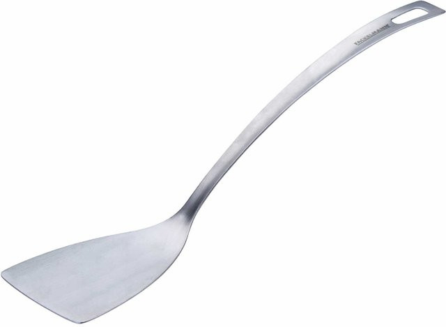 Fackelmann Pfannenwender Essential aus Edelstahl in Silber mit Aufhängeschlaufe - Bild 1