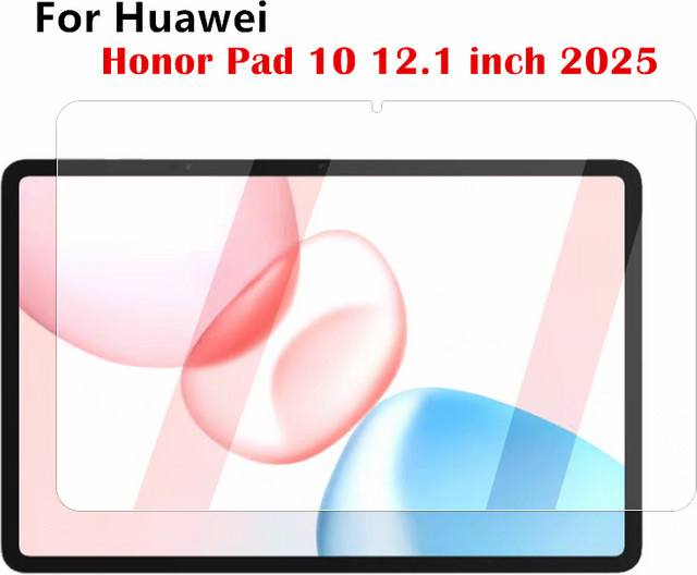 2er-Set Panzerglas Displayfolie für Huawei Honor Pad 10 12,1 Zoll, Transparent, Kratzschutz Zubehör - Bild 1