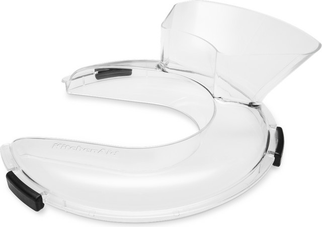 KitchenAid Spritzschutz und Einfüllhilfe 5KSMTHPS transparent aus Kunststoff - Bild 1