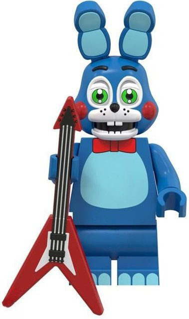 Yiran toy 1 Mini-Bausteine Bonnie-Ornament Montagebausteine Figuren Chica Foxy Bär Freddy Fazbear Spielzeug Zubehör - Bild 1
