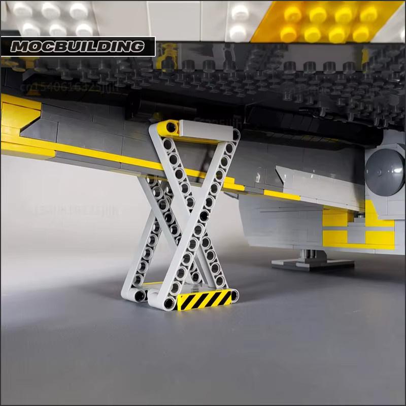 UCS Star Series Ghost Corellian Transport MOC Bausteine Modellbausatz aus Kunststoff für Sammler und Weltraum-Fans - Bild 2