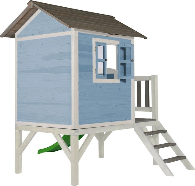 Sunny Spielhaus Lodge XL Caribean Blau/Weiß - Bild 1