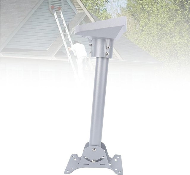 Aimo Verstellbares Satelliten-Dachmontage Installationsset aus legiertem Stahl in Weiß und Silber für Gen3 - Bild 1