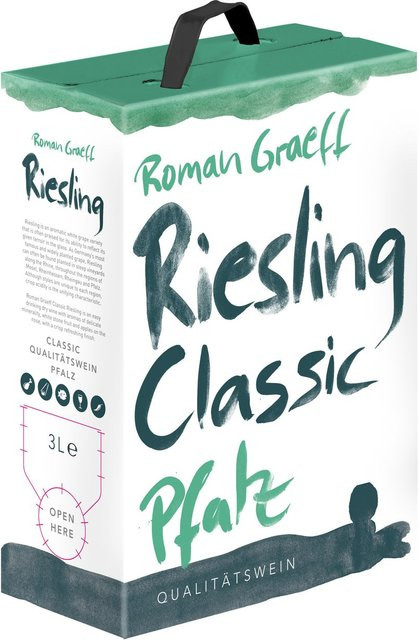 Zimmermann-Graeff, Roman Graeff, Riesling, trocken, Qualitätswein, 3 l - Bild 1