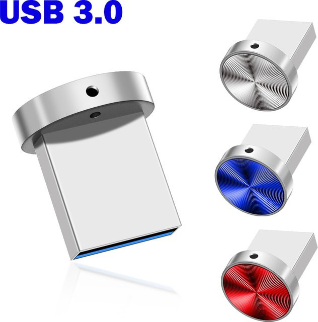 JASTER USB 3.0 Flash Drive Metall USB-Stick in Blau - Bild 1