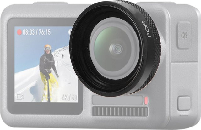 DJI CPL Zirkularpolarisator-Objektivfilter für Osmo Action Sportkameras, Schwarz - Bild 1