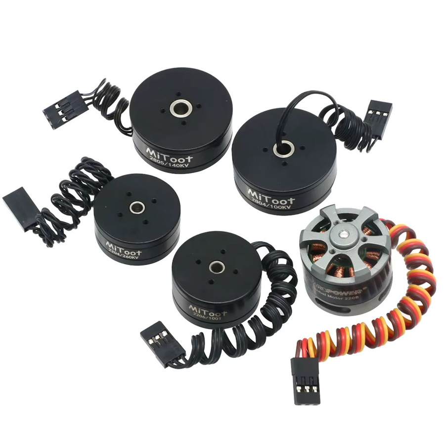 Mitoot Bürstloser Gimbal-Motor für CNC-Digitalkamerahalterung und FPV in Schwarz - Bild 4