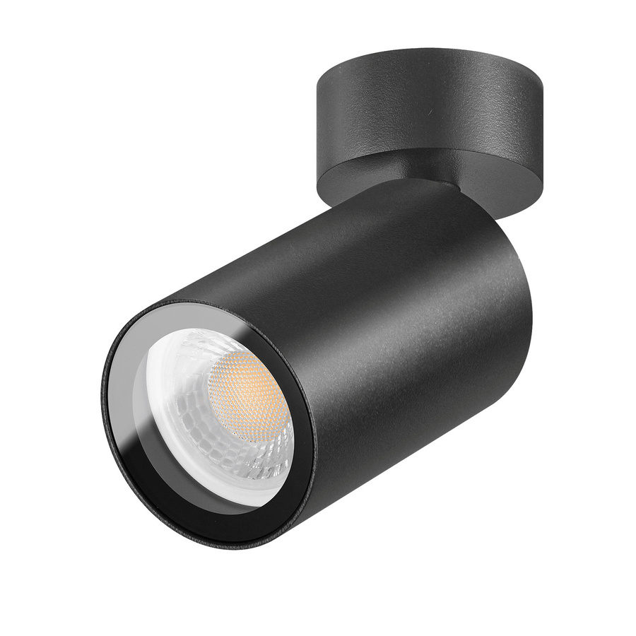 Luxvenum Deckenleuchte SIGNATURE 1-flammig aus Aluminium mit LED, IP44, dimm2warm 1800-3000K, matt schwarz oder weiß - Bild 1