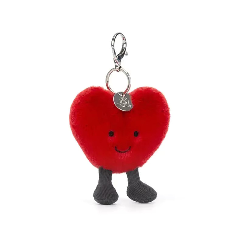 Jellycat Puppen-Rucksackanhänger, Plüsch / Textil, Rot - Bild 3