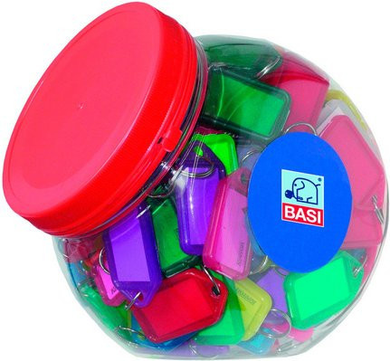 BASI Schlüsselanhänger aus Kunststoff in Multicolour - Bild 1