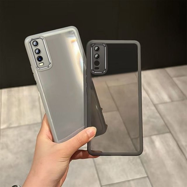 Stoßfeste Silikon Schutzhülle für vivo Y20, Y20A, Y12A, Y12S, Y20S, Y20T in Transparent - Bild 1