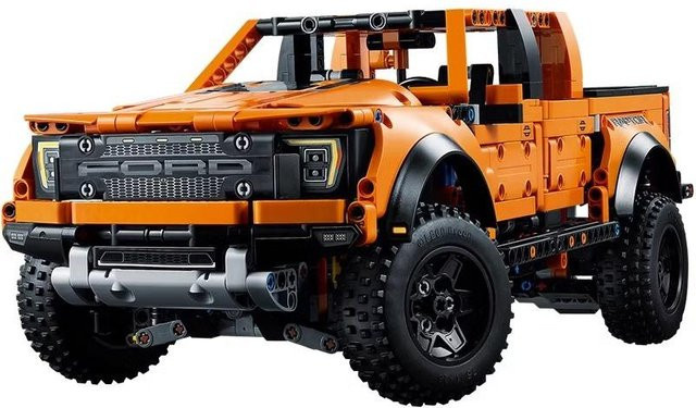 Binchi Keji Travel Technologie 1:10 Fahrzeuge, Ziegelspielzeug, orange, 1379 Teile, ab 6 Jahren - Bild 1