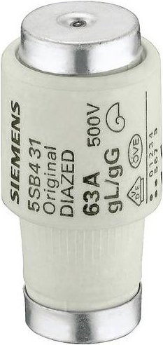 Siemens Sicherungseinsatz 5SB4211 weiß 25 Stück - Bild 1