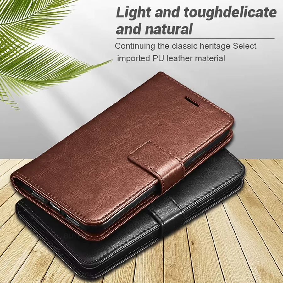 Leder-Brieftasche mit integriertem Kartenfach und magnetischem Buchständer für Xiaomi 17T und 17T Pro 5G in Blau oder Braun - Bild 2