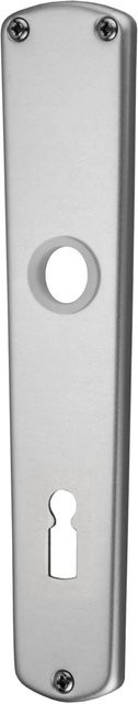 AnsaPro Zimmertür-Langschilderpaar BB Iller aus Aluminium in Silber Natur - Bild 1