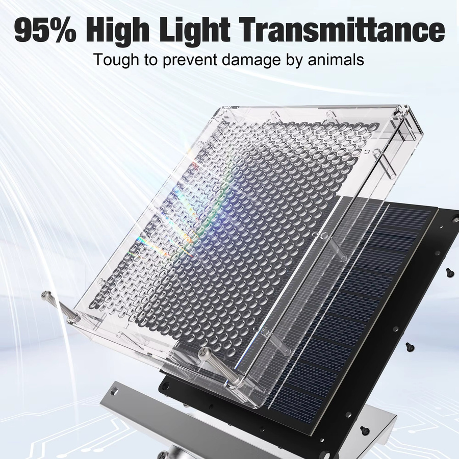 Hirsch-Feeder Solarpanel-Ladegerät 1,7W für 6V und 12V inklusive Montagehalterung und Krokodilklemmen - Bild 3