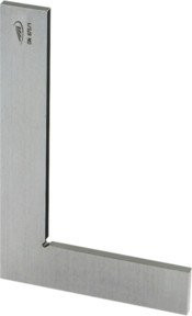 Helios Preisser Flachwinkel DIN 875/1 in Silber, Schenkellänge: 150 x 100 mm - Bild 1