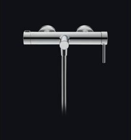 Duravit Circle Wannen-Einhebelmischer mit schwenkbarem Auslauf, Wandmontage, Chrom - Bild 1