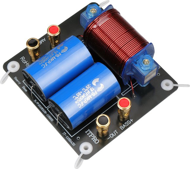 WMAT DIY Subwoofer-Frequenzweiche für 12, 15 oder 18 Zoll Tieftöner zur High-Fidelity Bühnen-Audio-Modifikation - Bild 1