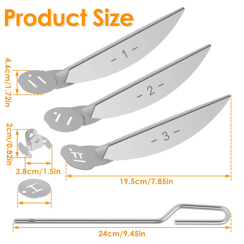 Toorise One-Touch Reinigungssystem Kit für 22-1/2 Zoll Holzkohlegrills - Bild 2